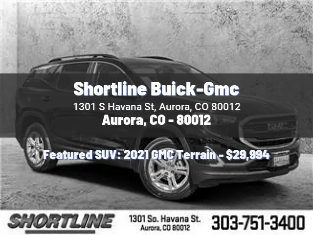 Shortline Buick-Gmc