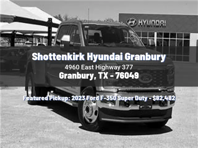 Shottenkirk Hyundai Granbury