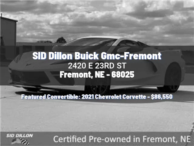 SID Dillon Buick Gmc-Fremont