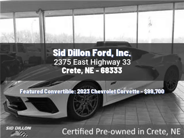 Sid Dillon Ford, Inc.