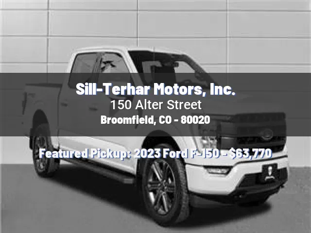 Sill-Terhar Motors, Inc.