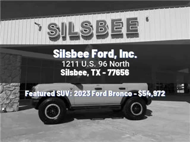 Silsbee Ford, Inc.