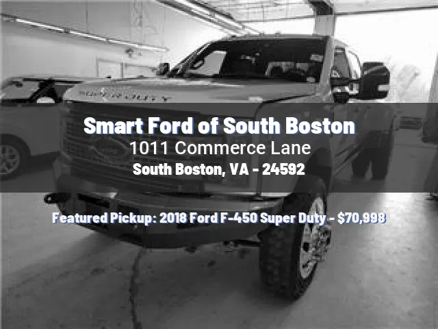 Smart Ford of South Boston