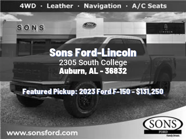 Sons Ford-Lincoln