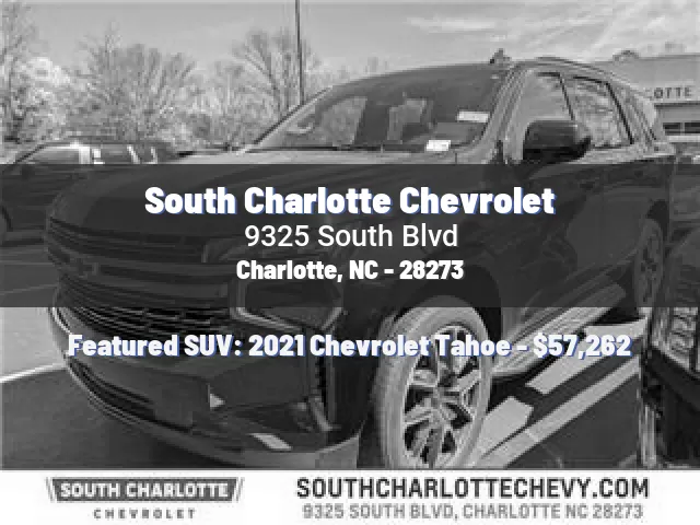 South Charlotte Chevrolet