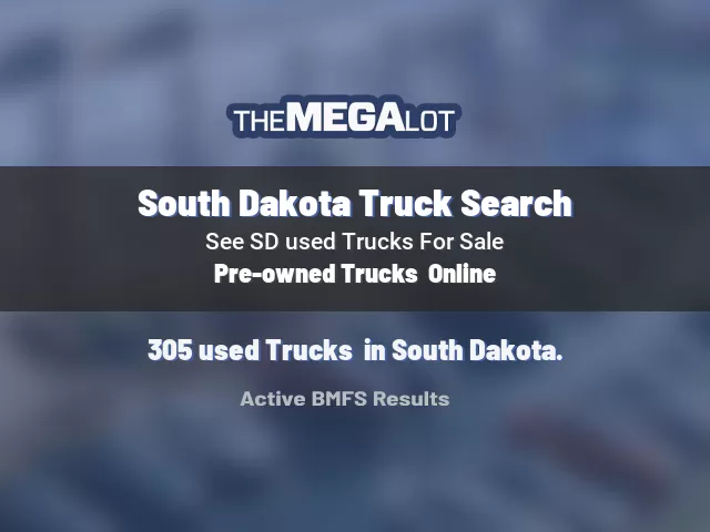 South Dakota Truck Search