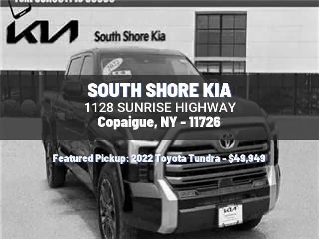 SOUTH SHORE KIA