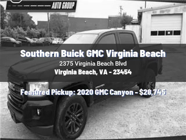 Southern Buick GMC Virginia Beach