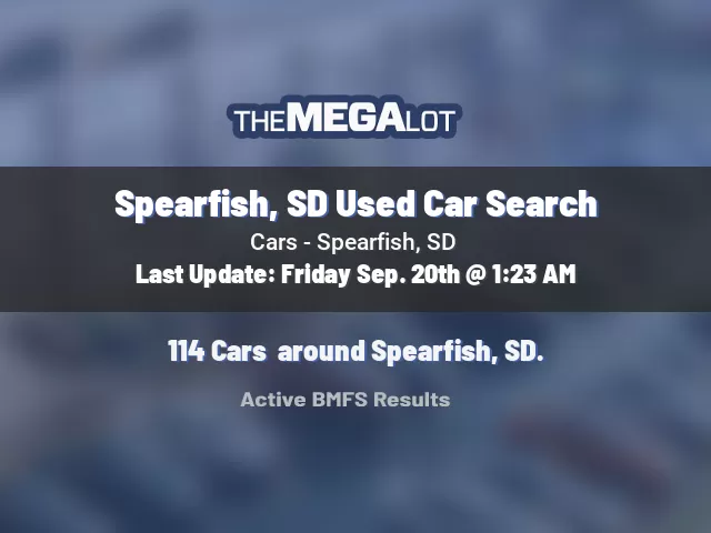 Spearfish, SD Used Car Search