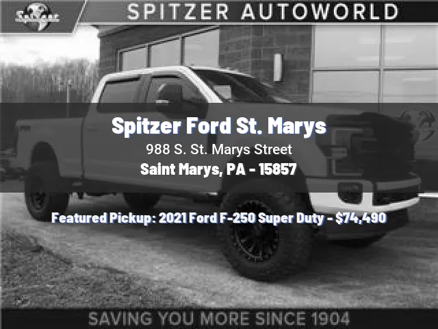 Spitzer Ford St. Marys