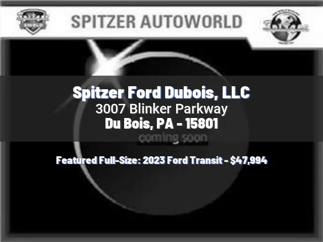 Spitzer Ford Dubois, LLC