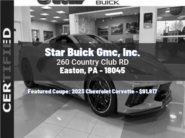 Star Buick Gmc, Inc.