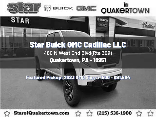 Star Buick GMC Cadillac LLC