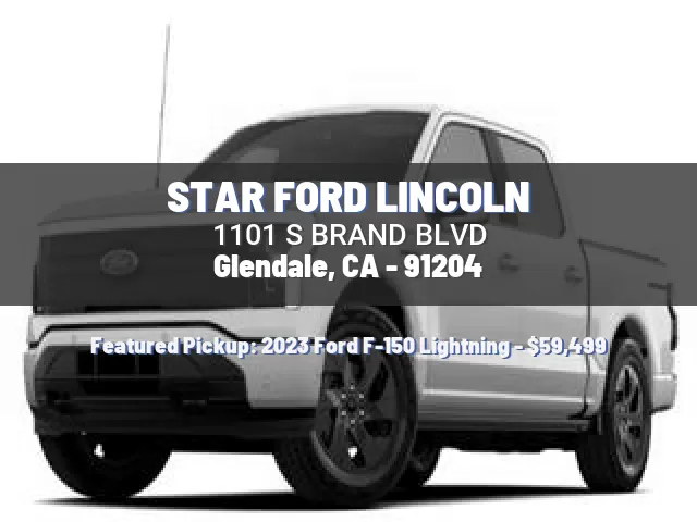 STAR FORD LINCOLN