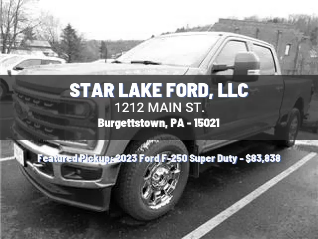 STAR LAKE FORD, LLC