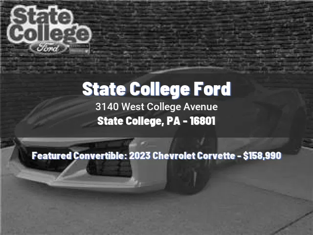 State College Ford