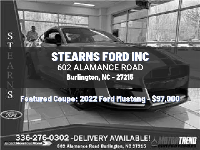 STEARNS FORD INC