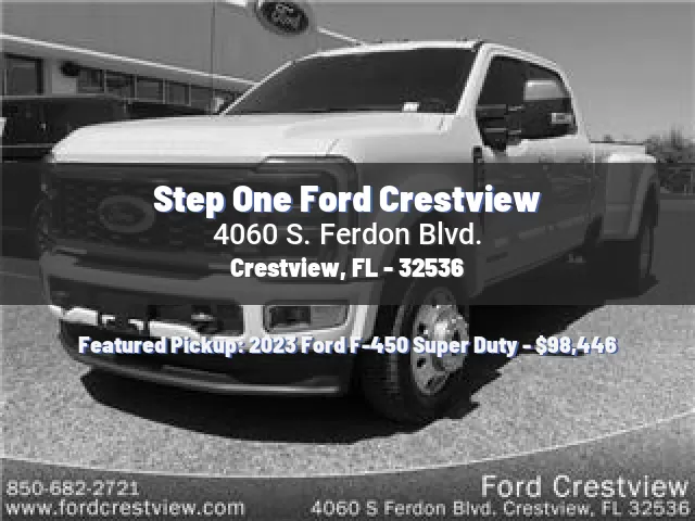 Step One Ford Crestview