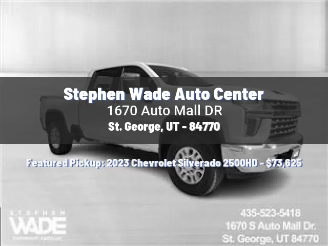 Stephen Wade Auto Center