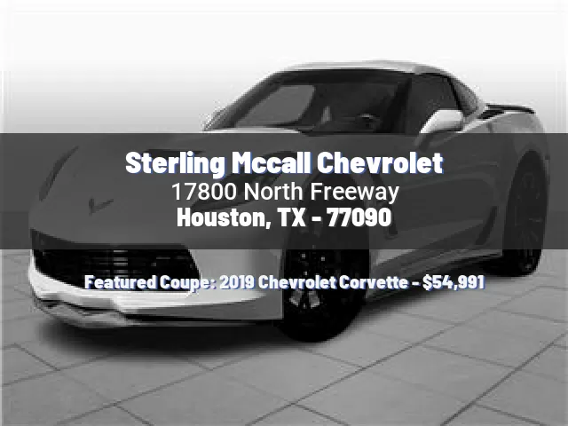 Sterling Mccall Chevrolet