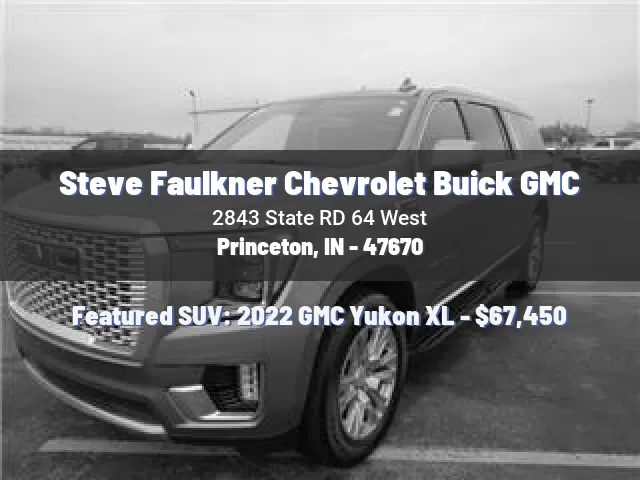 Steve Faulkner Chevrolet Buick GMC