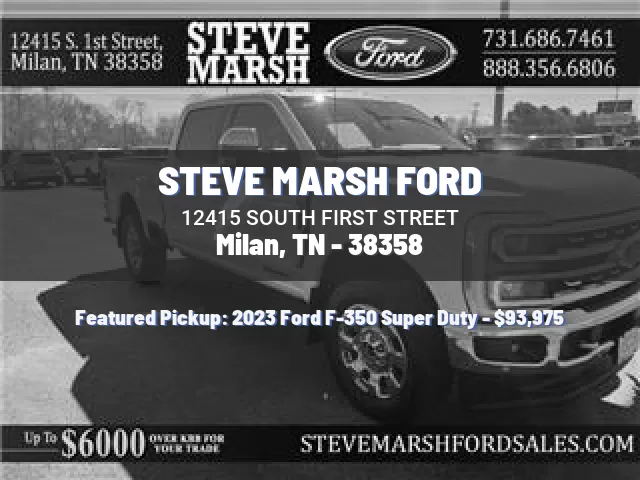 STEVE MARSH FORD