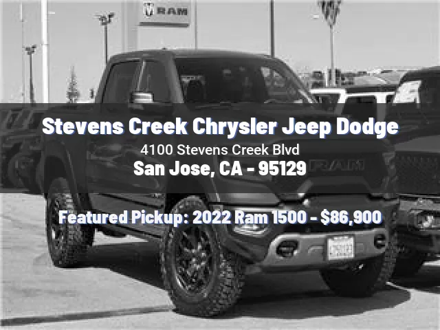 Stevens Creek Chrysler Jeep Dodge