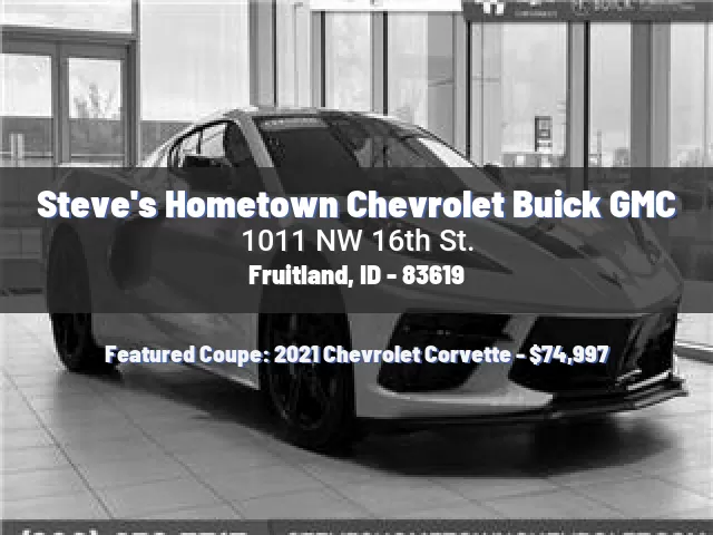 Steve's Hometown Chevrolet Buick GMC