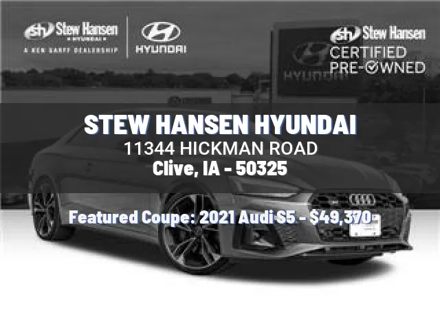 STEW HANSEN HYUNDAI