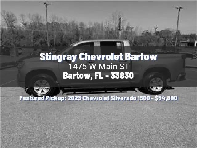 Stingray Chevrolet Bartow