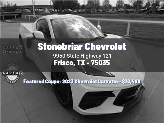 Stonebriar Chevrolet