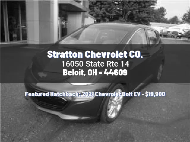 Stratton Chevrolet CO.