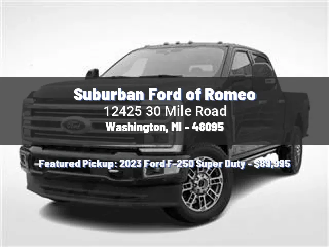 Suburban Ford of Romeo