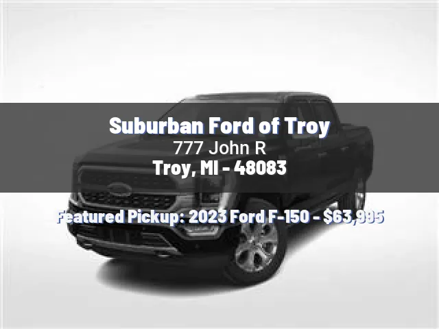 Suburban Ford of Troy