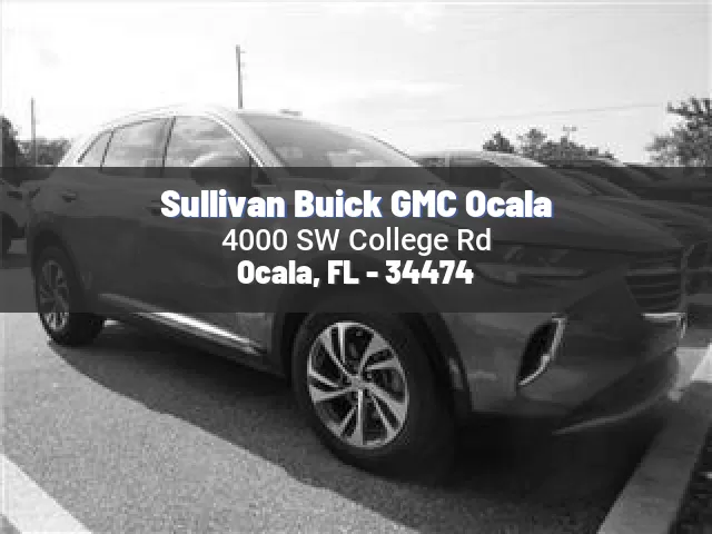 Sullivan Buick GMC Ocala