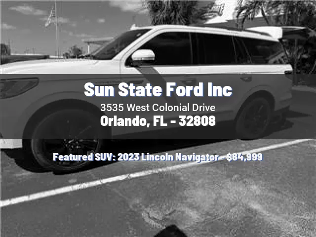 Sun State Ford Inc