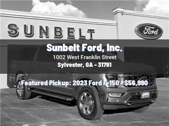 Sunbelt Ford, Inc.