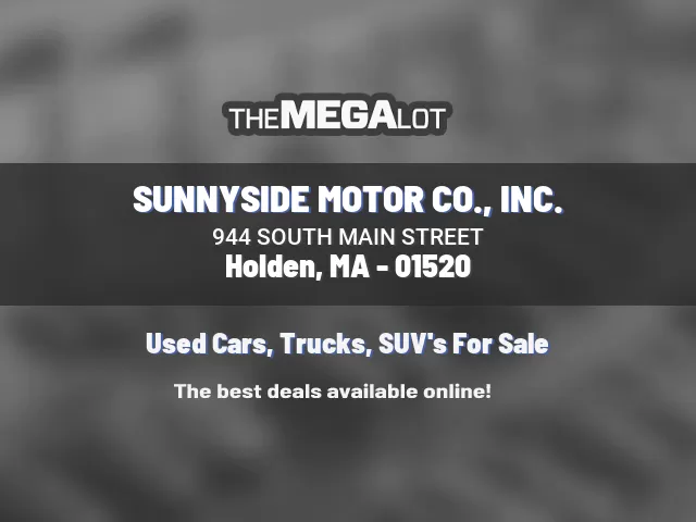 SUNNYSIDE MOTOR CO., INC.