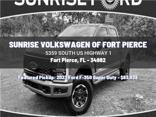 SUNRISE VOLKSWAGEN OF FORT PIERCE