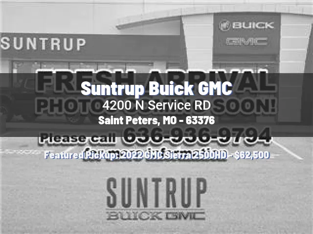 Suntrup Buick GMC