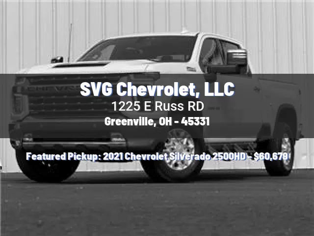 SVG Chevrolet, LLC