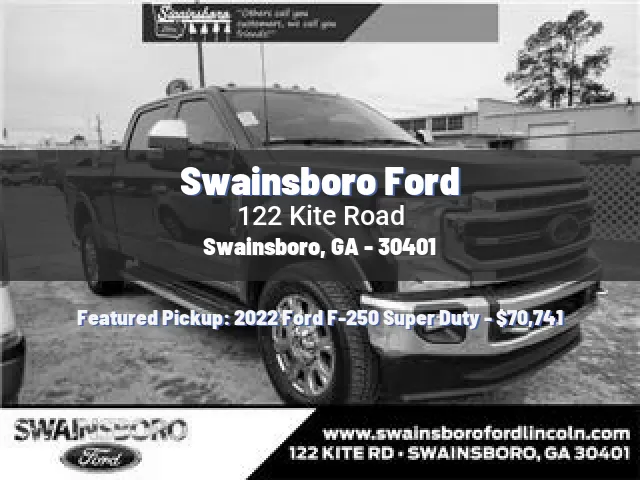 Swainsboro Ford