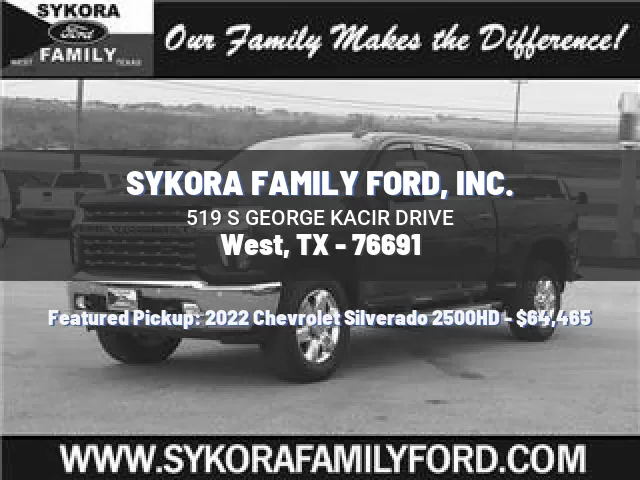 SYKORA FAMILY FORD, INC.