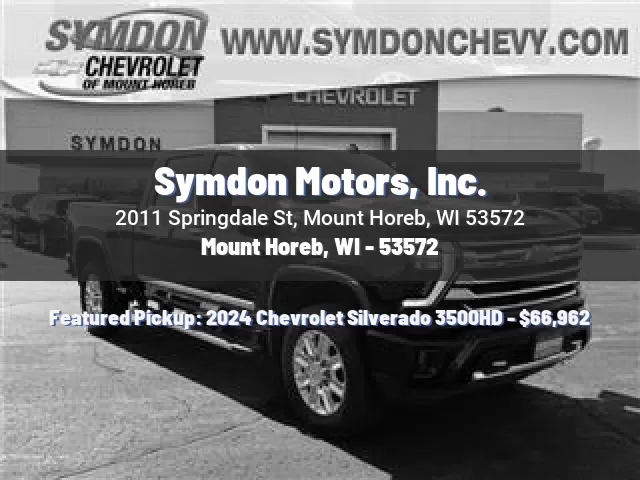 Symdon Motors, Inc.