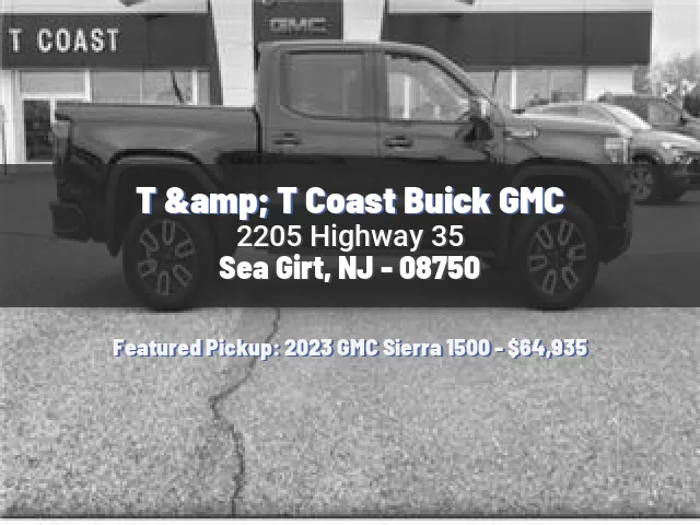 T & T Coast Buick GMC