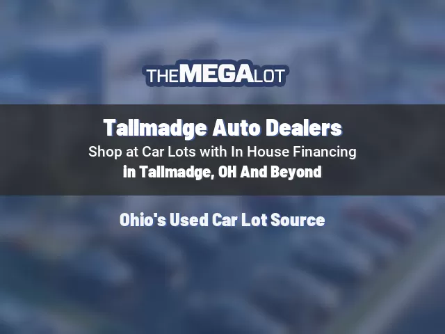 Tallmadge Auto Dealers