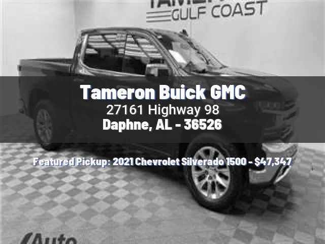 Tameron Buick GMC