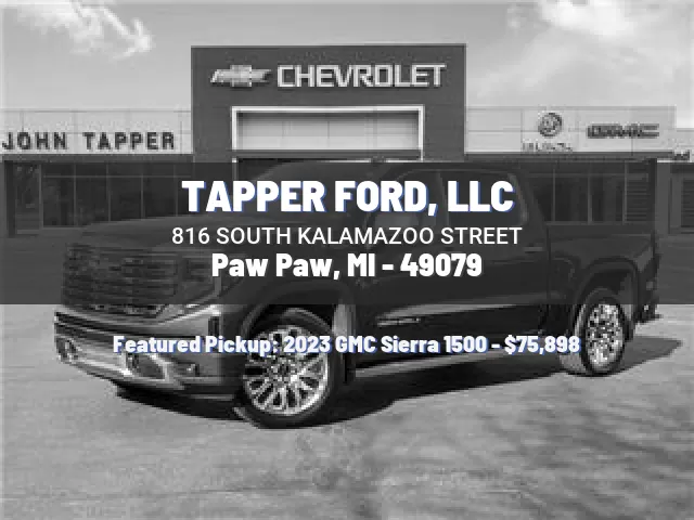 TAPPER FORD, LLC