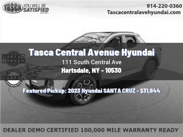 Tasca Central Avenue Hyundai