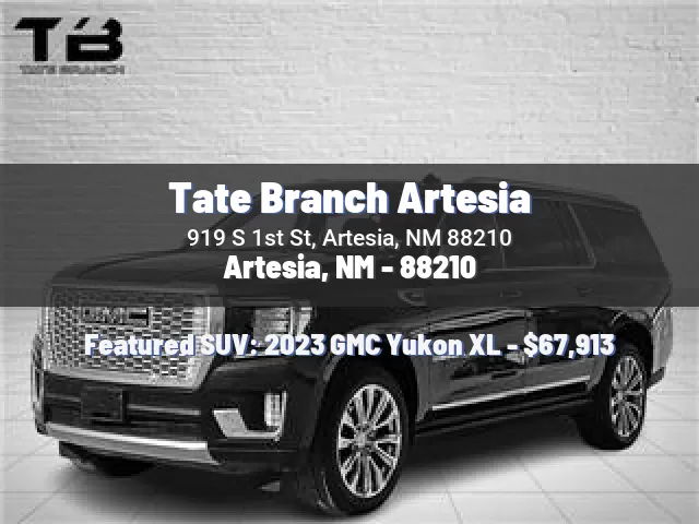 Tate Branch Artesia